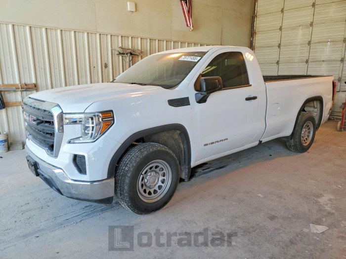 Gmc SIERRA 2020 VIN 3GTN8AEF5LG216220