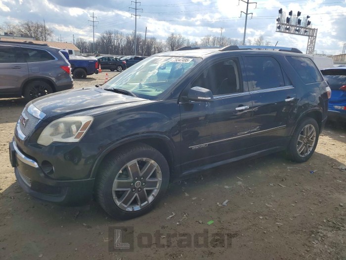 Gmc Acadia 2012 VIN 1GKKVTED1CJ411529