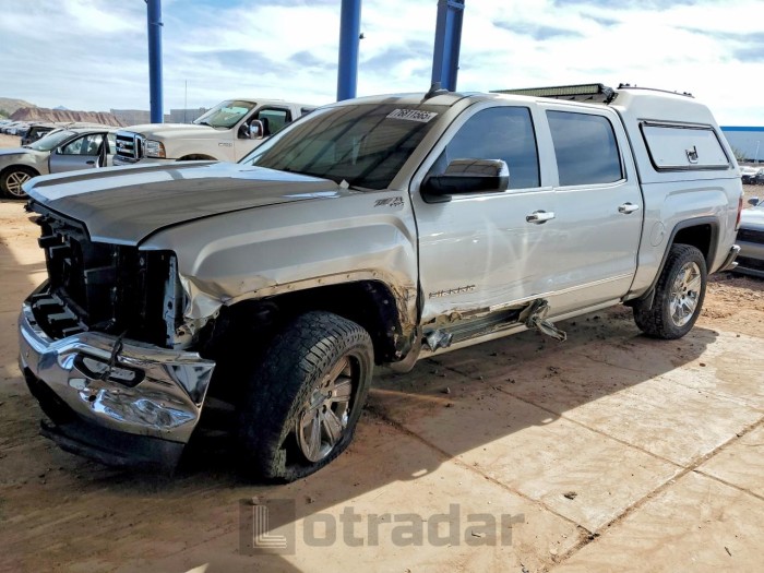Gmc SIERRA 2016 VIN 3GTU2NEC7GG338318
