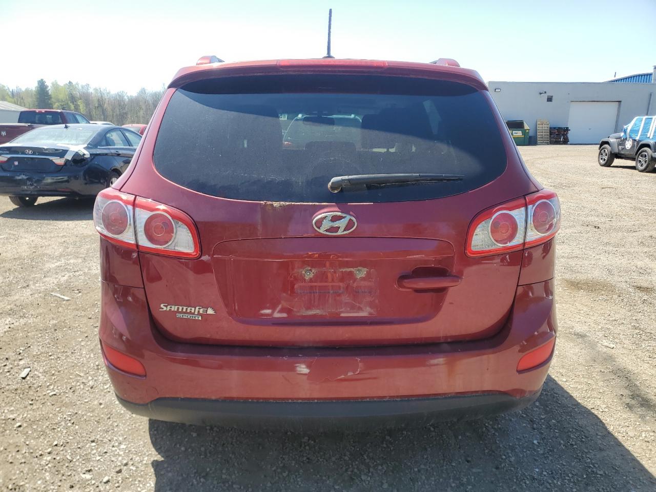HYUNDAI SANTA FE 2012 VIN 5XYZG4AG0CG115850 фото 6
