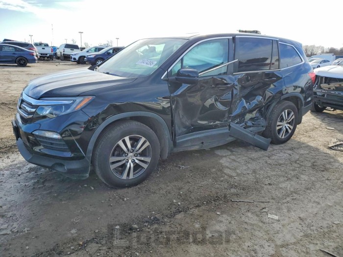 Honda Pilot 2017 VIN 5FNYF6H51HB087893