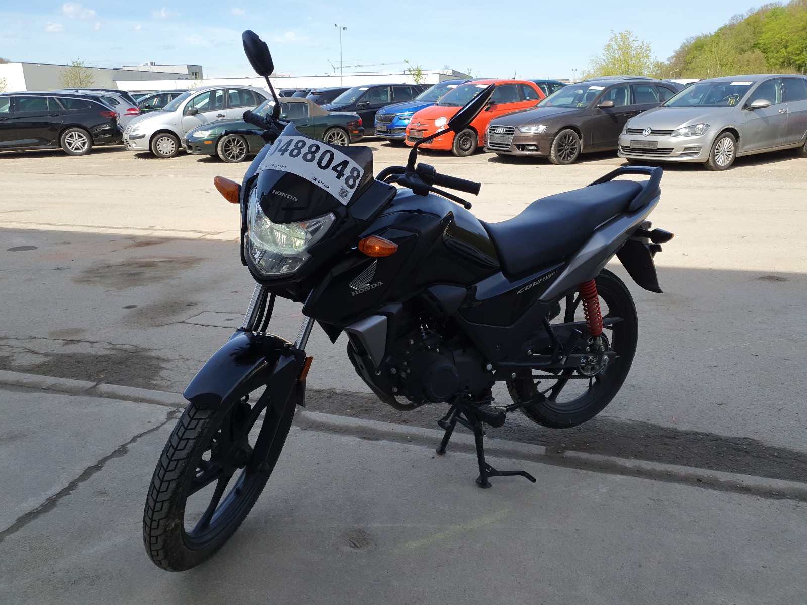 Honda CB 125 F 2022 VIN ZDCJC84A0MF018134 фото 2