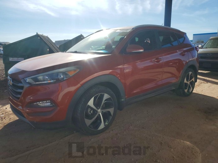 Hyundai Tucson 2016 VIN KM8J33A2XGU250258