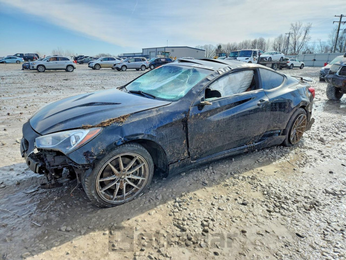 Hyundai Genesis coupe 2013 VIN KMHHU6KJ5DU095908