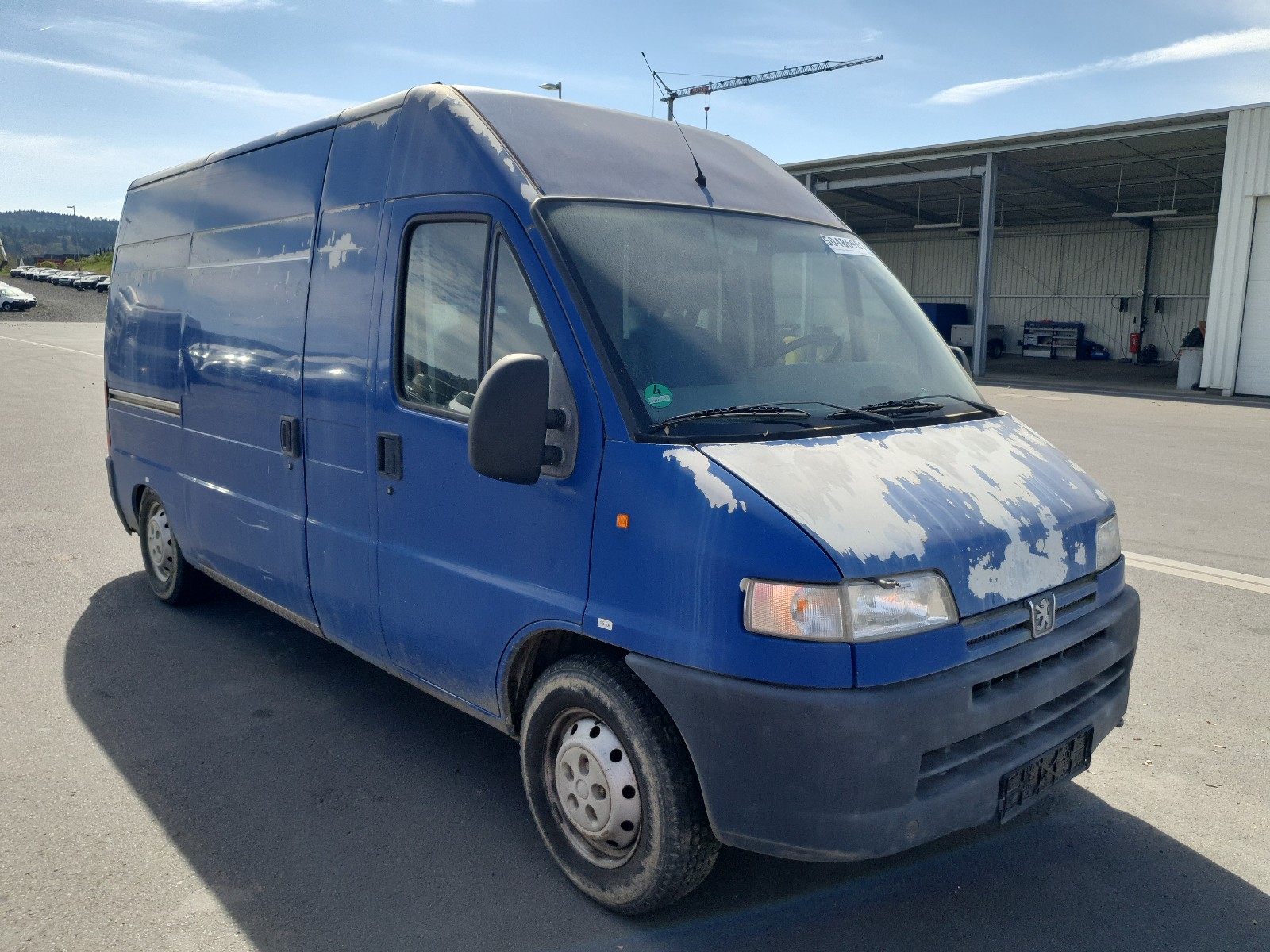 Peugeot Boxer 2001 VIN VF3233J2216077658