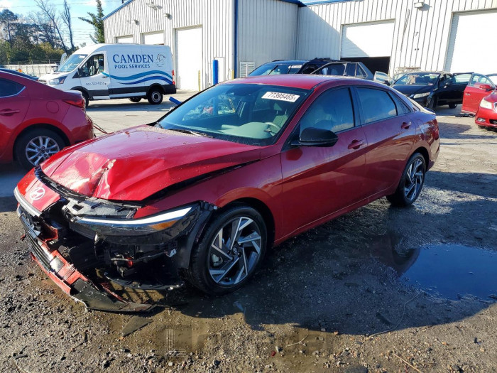 Hyundai Elantra 2025 VIN KMHLM4DG0SU999145