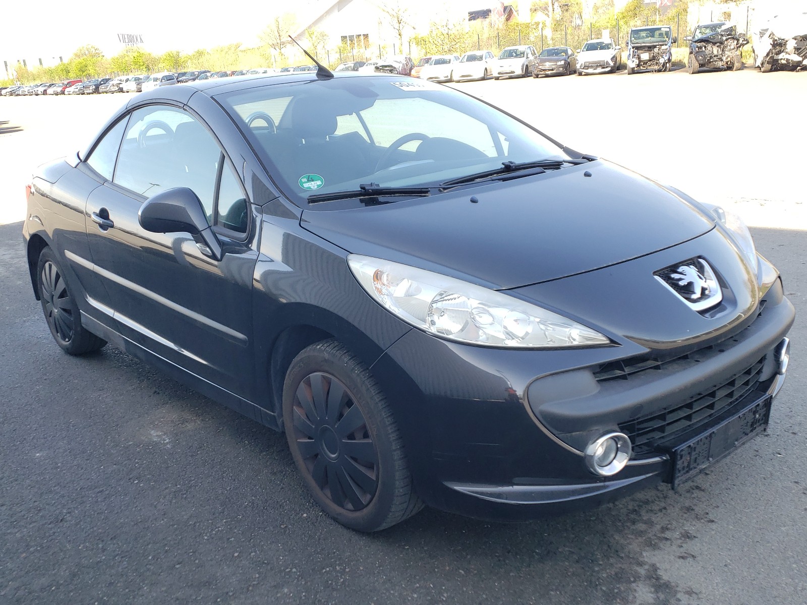 Peugeot 207 CC Cabrio-Coupe 2007 VIN VF3WB5FWC33903915