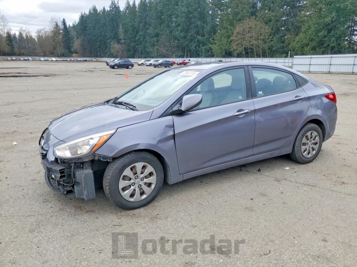 Hyundai Accent 2016 VIN KMHCT4AE7GU095659