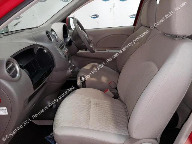 NISSAN MARCH 2011 VIN K13326043 фото 5