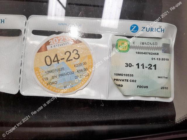FORD FOCUS 2010 VIN WF0PXXWPDPAY05330 фото 12