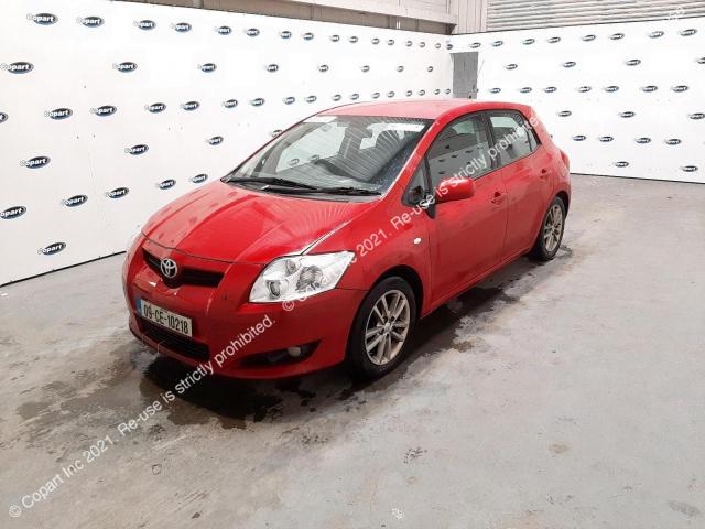 TOYOTA AURIS 2009 SB1KC56E70F055403