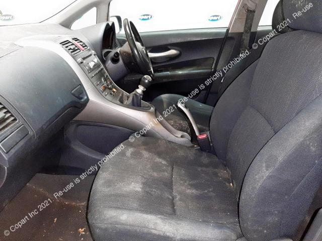 TOYOTA AURIS 2009 VIN SB1KC56E70F055403 фото 5