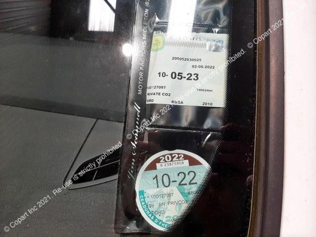 FORD KUGA 2010 VIN 70D127097 фото 12