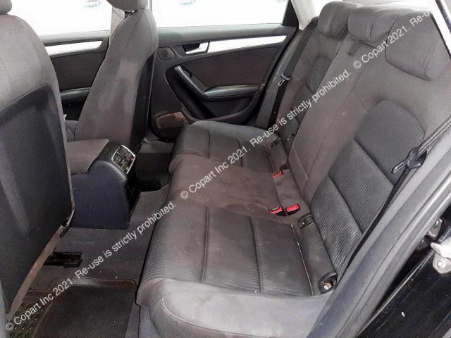 AUDI A4 2011 VIN WAUZZZ8K3CA013327 фото 6