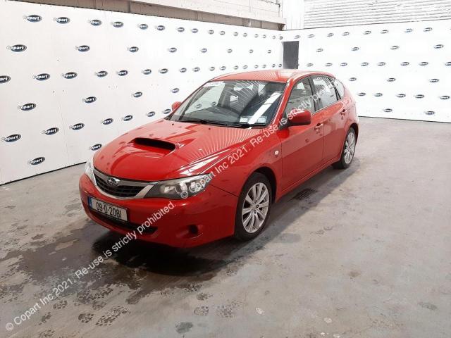 SUBARU IMPREZA 2009 VIN JF1GHDKZA9G028633