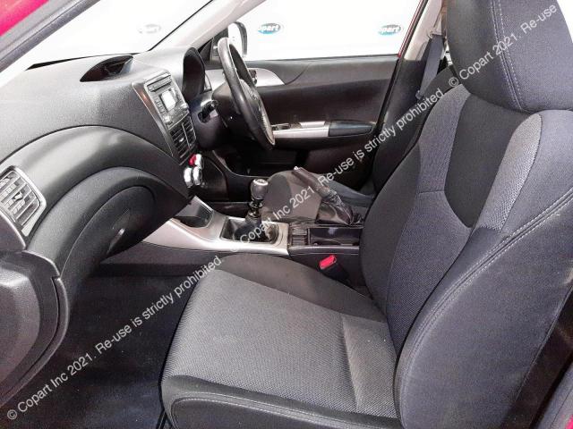 SUBARU IMPREZA 2009 VIN JF1GHDKZA9G028633 фото 5