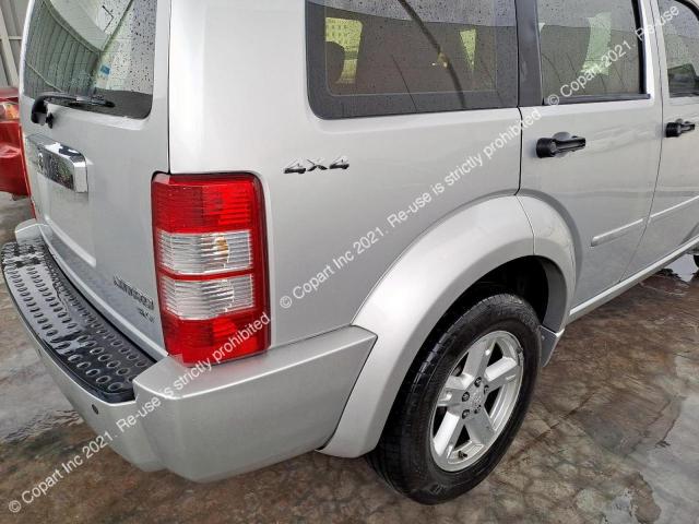 DODGE NITRO 2009 VIN 1D8GU58K49W510966 фото 10