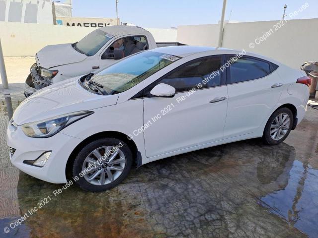 HYUNDAI ELANTRA 2015 VIN KMHDG41E1FU105092 фото 2