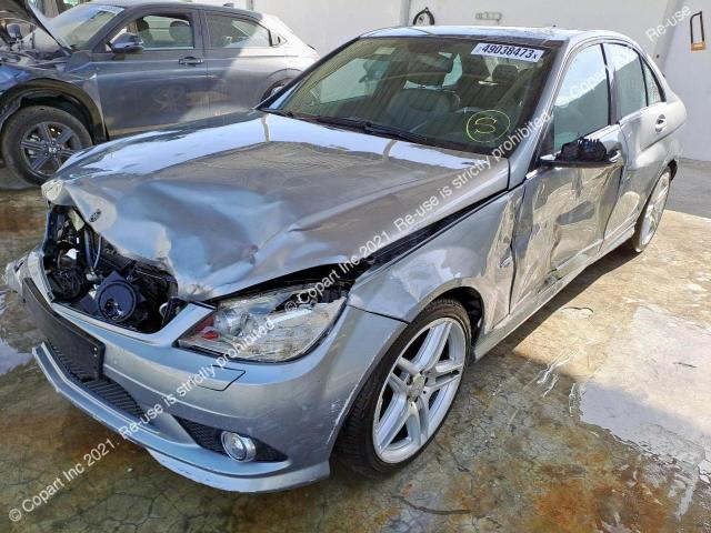 MERCEDES BENZ C CLASS 2010 VIN WDDGF4JB5AF455998 фото 9