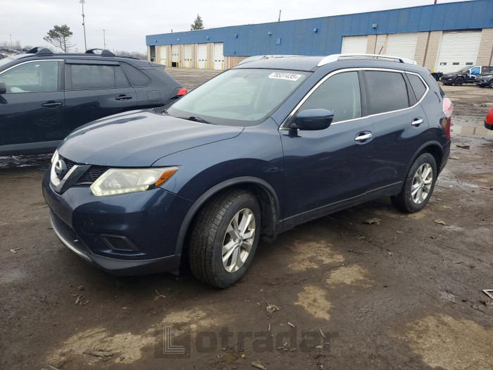 Nissan Rogue 2016 VIN KNMAT2MT5GP599104