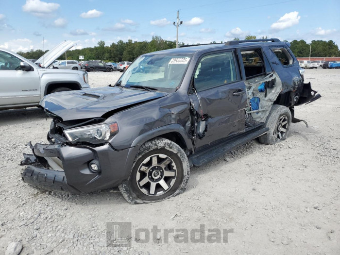 Toyota 4runner 2022 VIN JTEPU5JR2N5989048