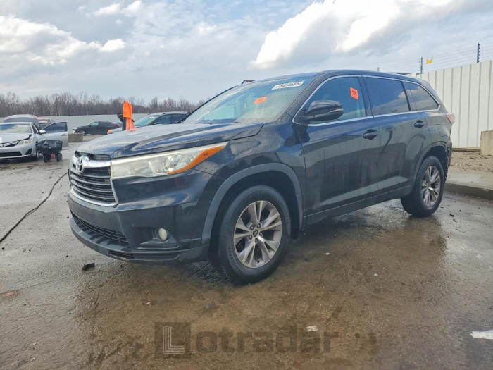 Toyota Highlander 2016 VIN 5TDBKRFH1GS237611