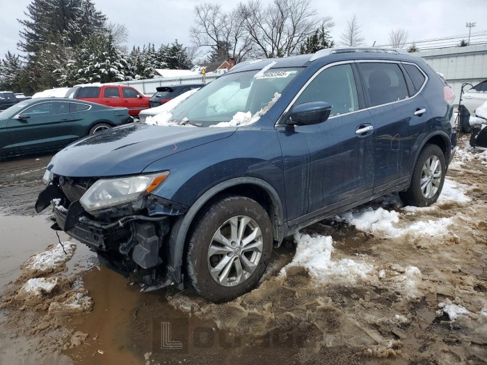 Nissan Rogue 2016 VIN KNMAT2MV9GP628590