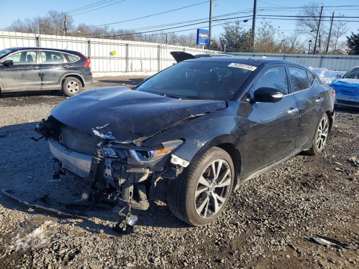 Nissan Maxima 2017 VIN 1N4AA6AP1HC448411