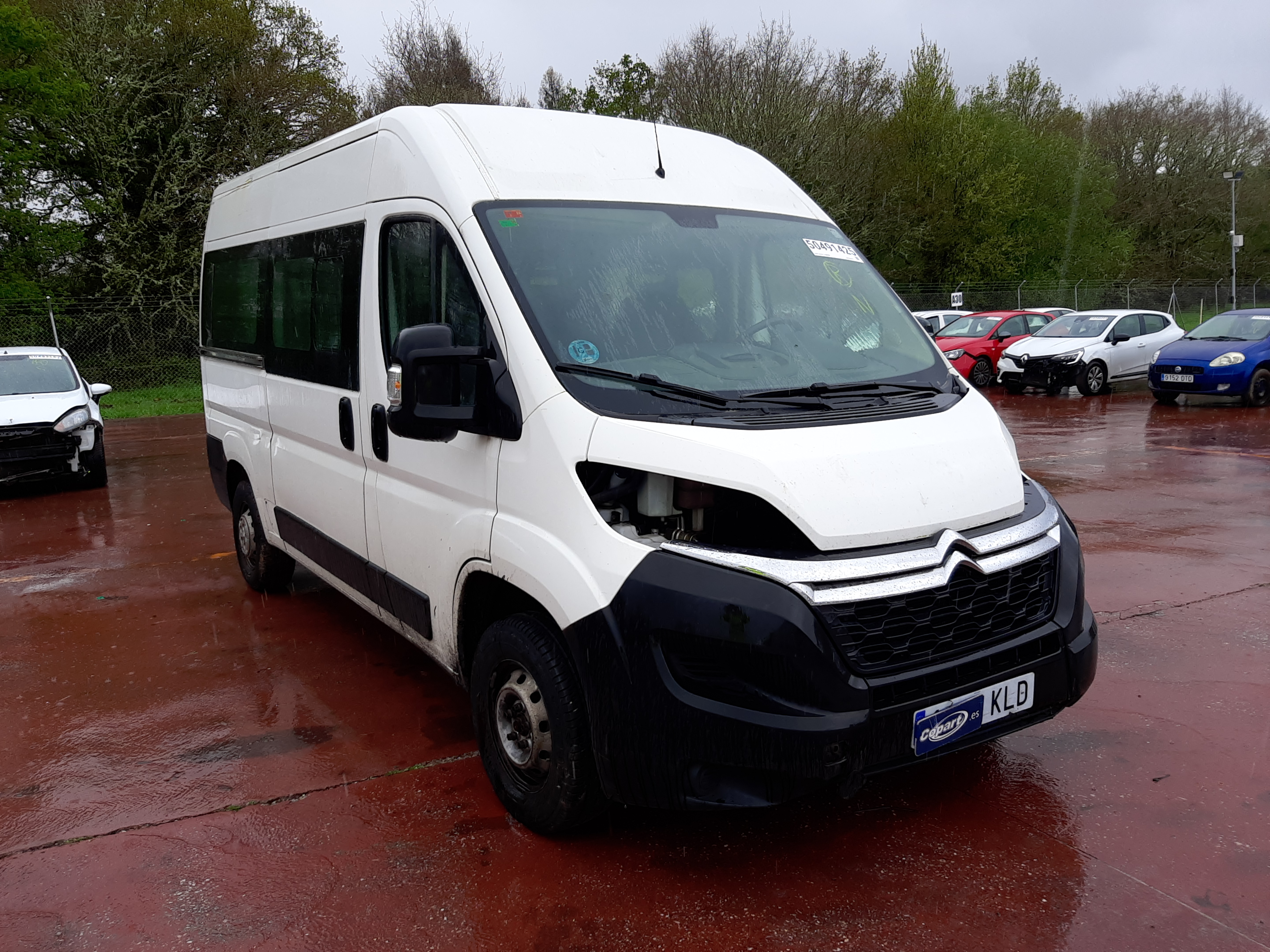 Citroen Jumper Furgón Gran Volumen 2018 VIN VF7YB1MRB12H20179
