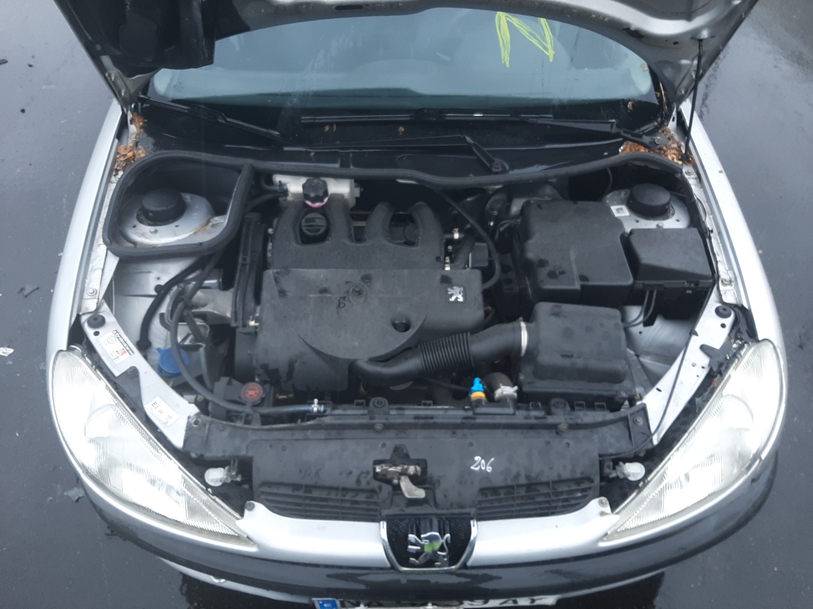 Peugeot 206 1999 VIN VF32AWJZT40273049 фото 7