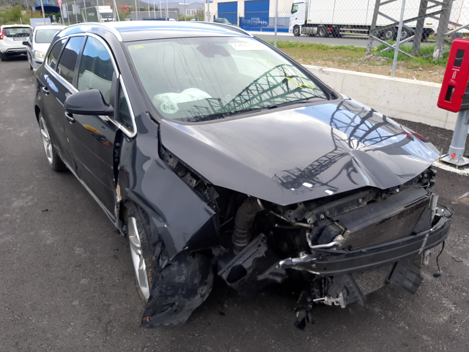Opel Astra J Sports Tourer 2014 VIN W0LPF8ER5D8062342