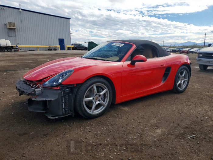 Porsche Boxster 2014 VIN WP0CA2A85ES121869