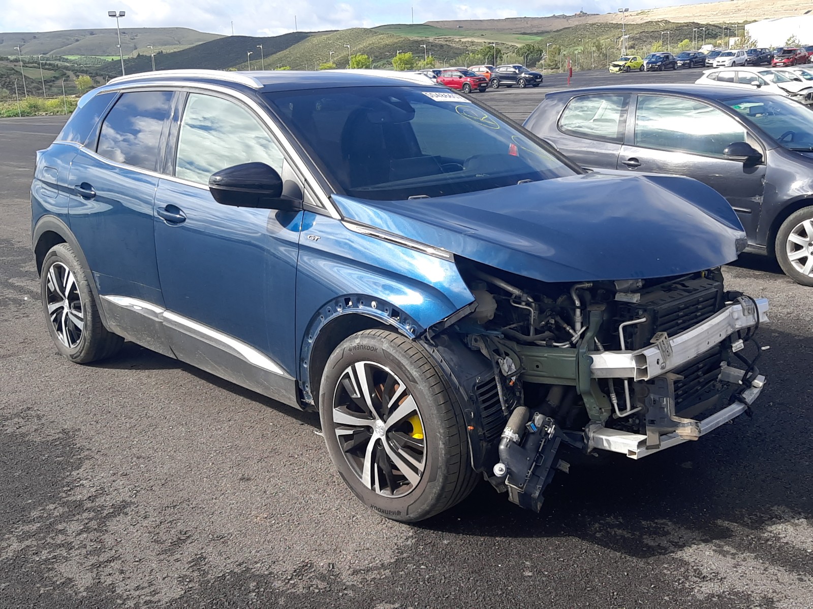 Peugeot 3008 2021 VIN VF3MRHNSMMS053864