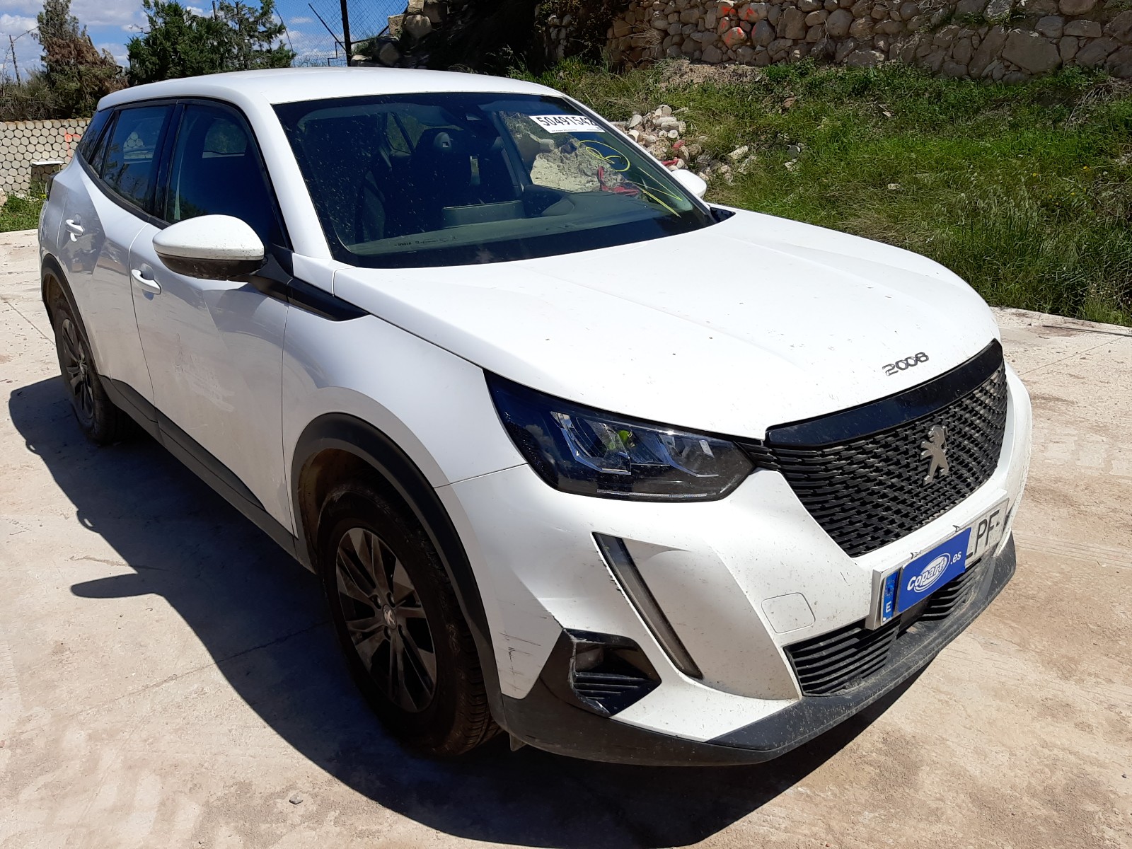 Peugeot 2008 2021 VIN VR3UDYHSKMJ663328
