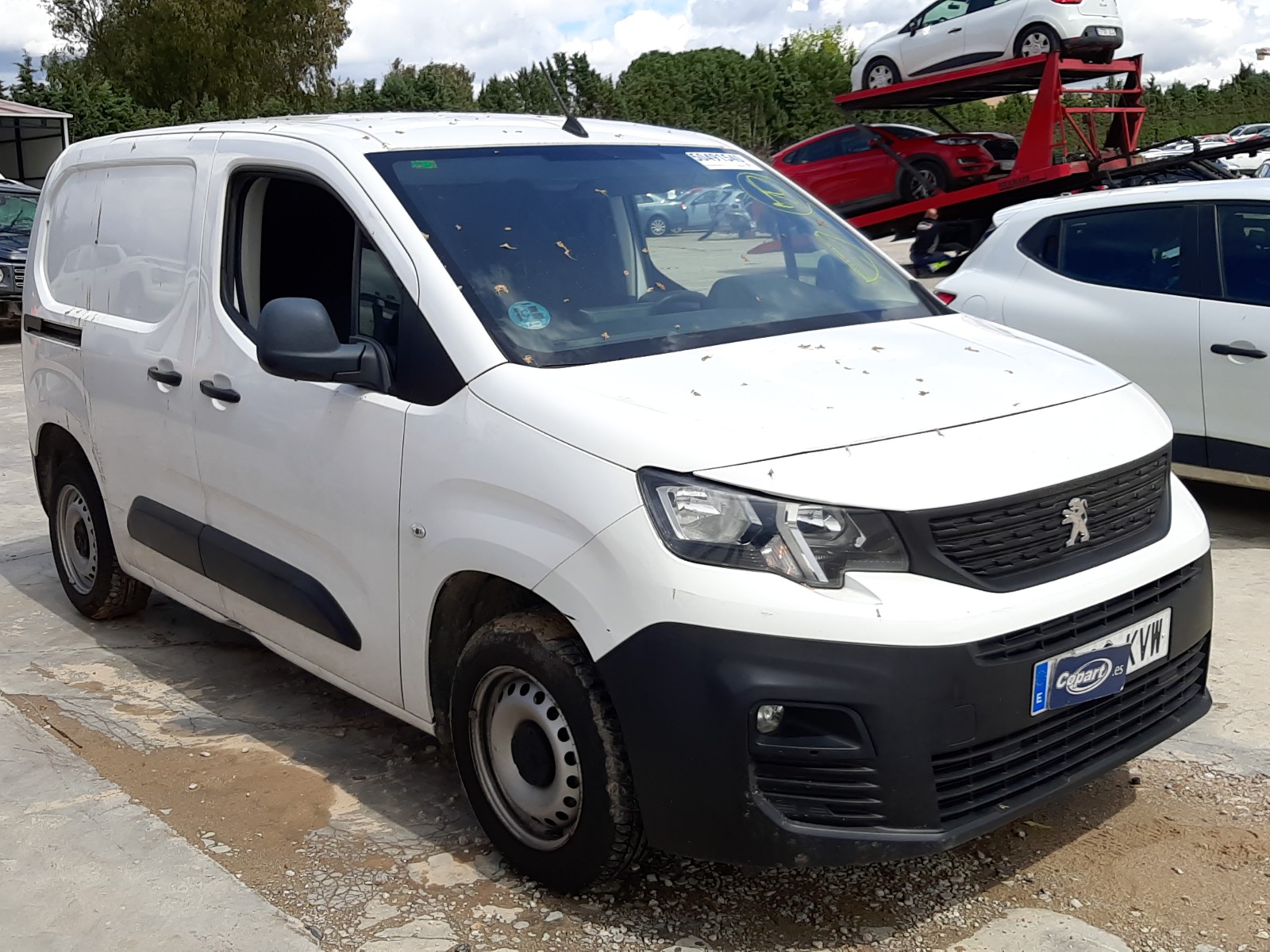 Peugeot Partner 2019 VIN VR3EFBHYBKJ557102