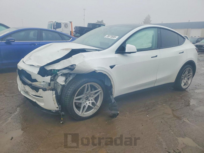 Tesla Model y 2021 VIN 5YJYGDEE0MF072219