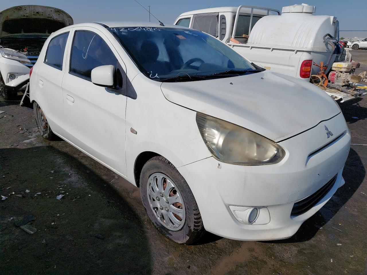 MITSUBISHI MIRAGE 2014 VIN 4oPru3