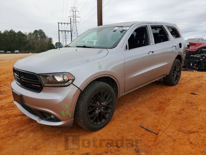 Dodge Durango 2016 VIN 1C4RDJDG9GC468343