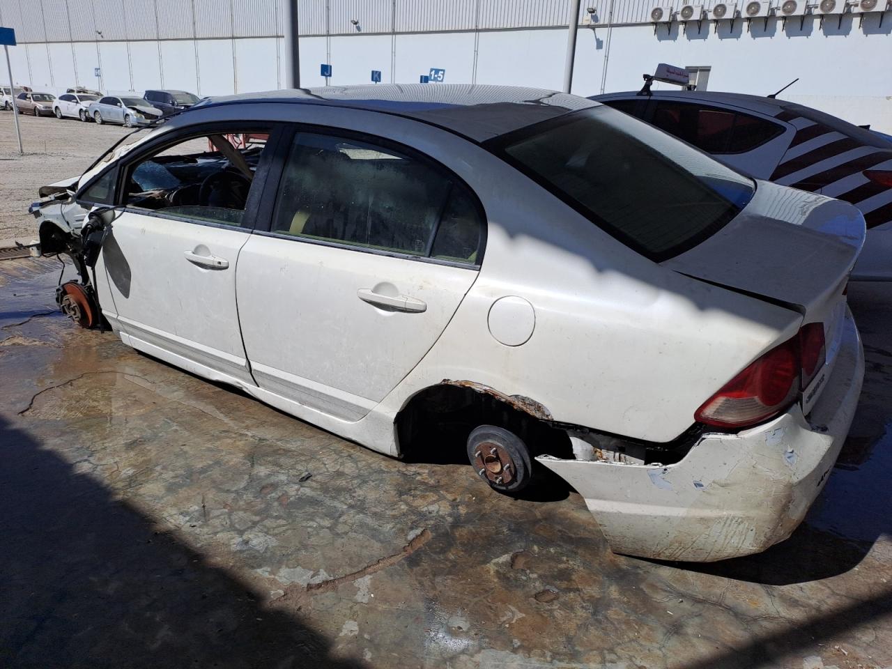 HONDA CIVIC 2007 VIN 6be1jg фото 3