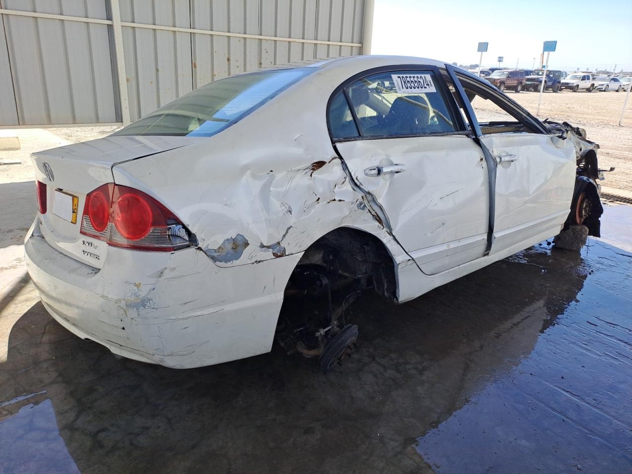 HONDA CIVIC 2007 VIN 6be1jg фото 4