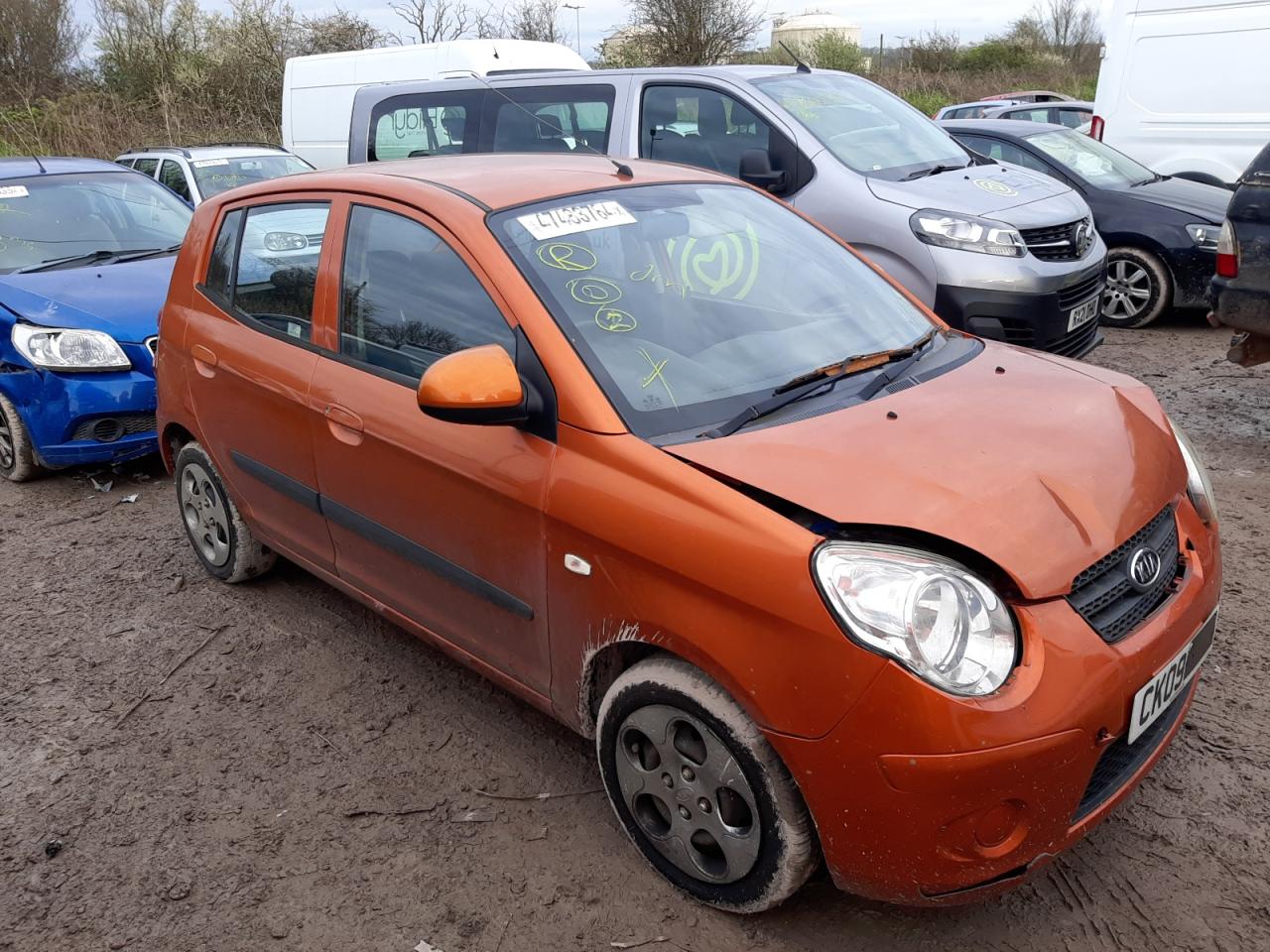 KIA PICANTO CH 2009 VIN KNABA24329T774609 фото 2