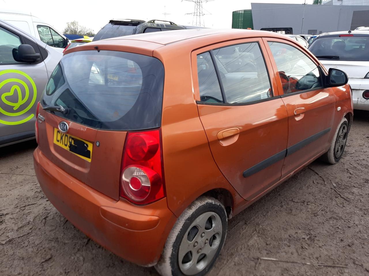 KIA PICANTO CH 2009 VIN KNABA24329T774609 фото 3
