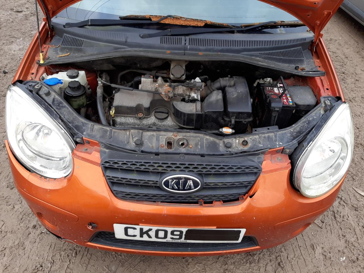 KIA PICANTO CH 2009 VIN KNABA24329T774609 фото 7