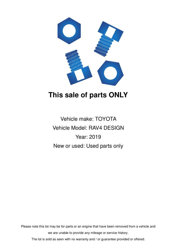 TOYOTA RAV4 DESIG 2019 VIN JTMW23FV50D009570 фото 2