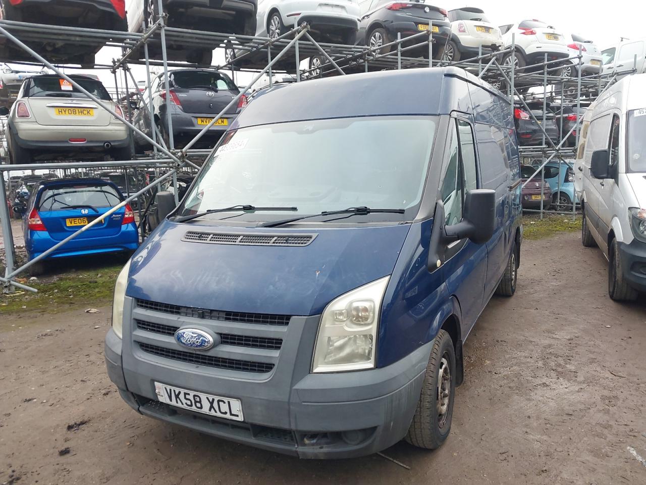 FORD TRANSIT 85 2008 VIN WF0XXXTTFX8E02619