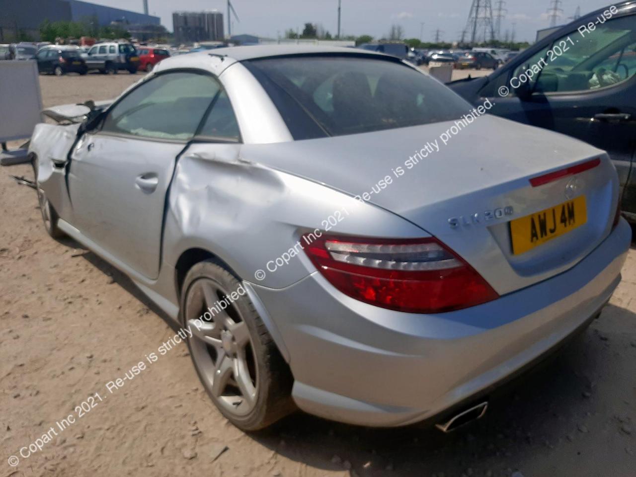 MERCEDES BENZ SLK200 AMG 2012 VIN WDD1724482F043768 фото 4