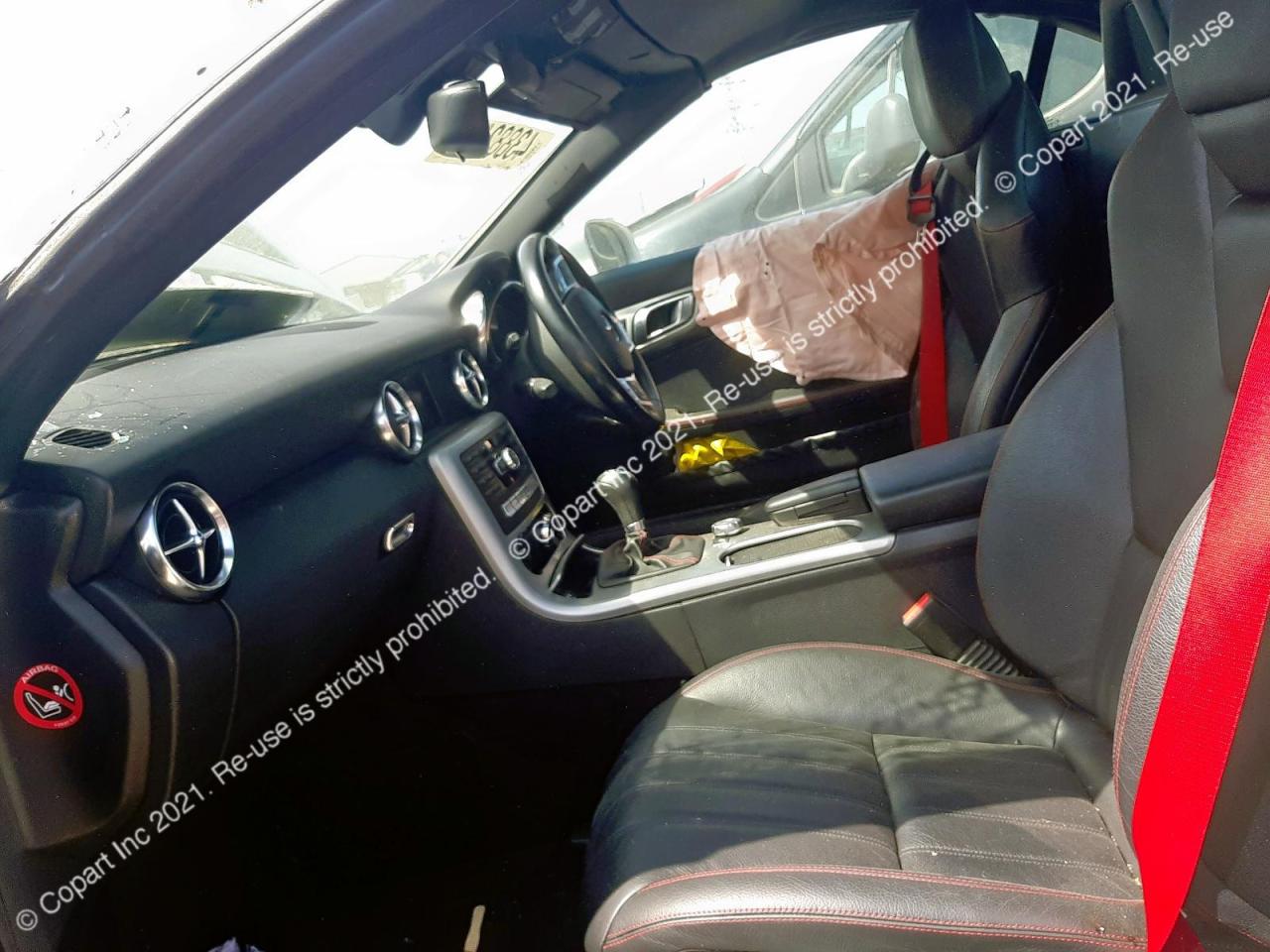 MERCEDES BENZ SLK200 AMG 2012 VIN WDD1724482F043768 фото 5
