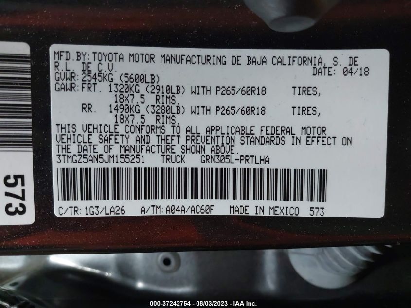 MERCEDES BENZ C 220 AMG 2018 VIN WDD2050042R423601 фото 10