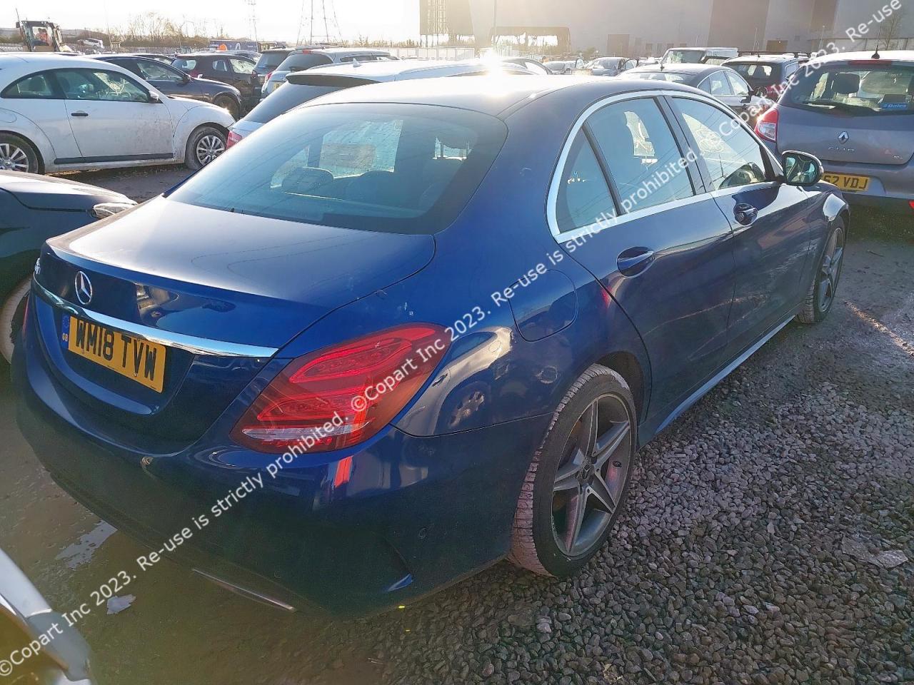 MERCEDES BENZ C 220 AMG 2018 VIN WDD2050042R423601 фото 19