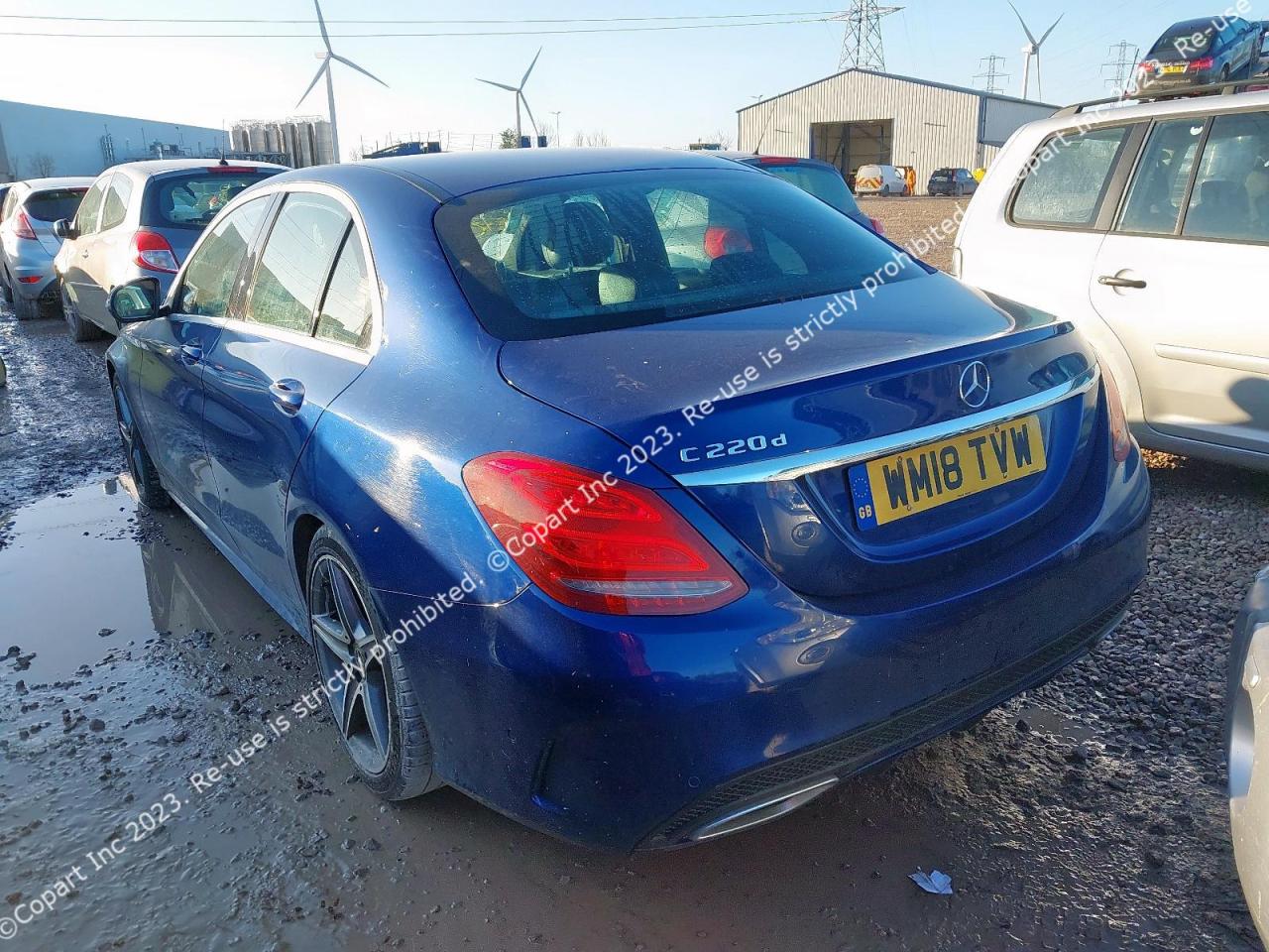 MERCEDES BENZ C 220 AMG 2018 VIN WDD2050042R423601 фото 20